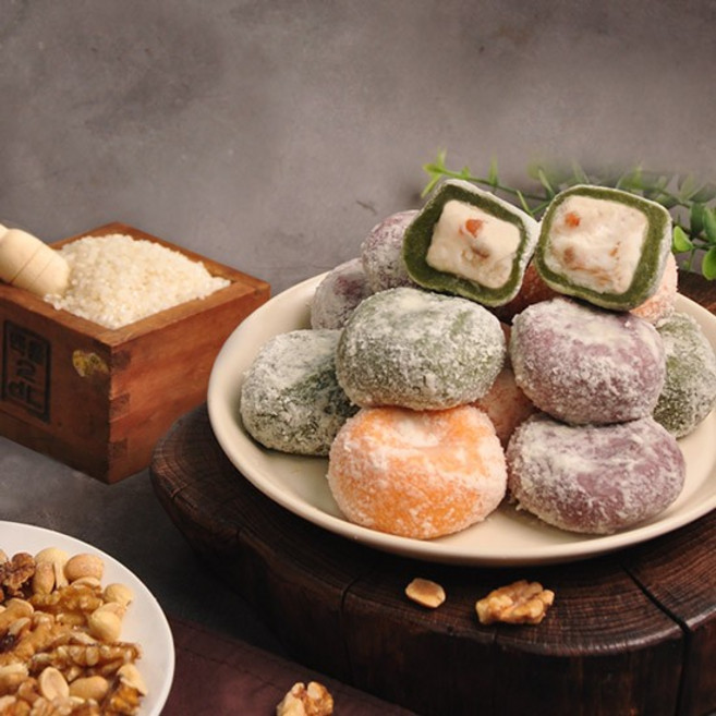 국내산 찹쌀로 만든 찹쌀떡/쑥개떡/두텁떡/바나나떡, 02번 쑥개떡 1.8kg (60gx30개), 1개