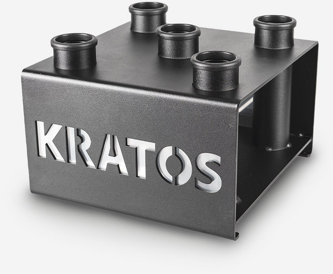 크라토스 스탠드형 5홀 바벨정리대 봉홀더 거치대, 단품, 1개