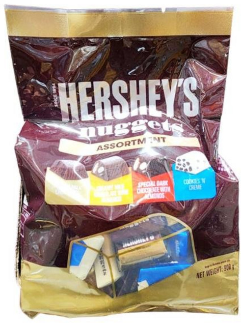 허쉬 너겟 어소트먼트 초콜릿 간식, 900g, 2개