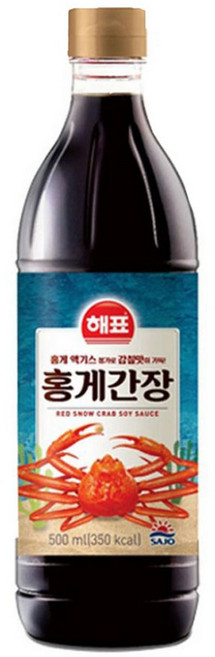 사조해표 홍게간장 500ml, 1개