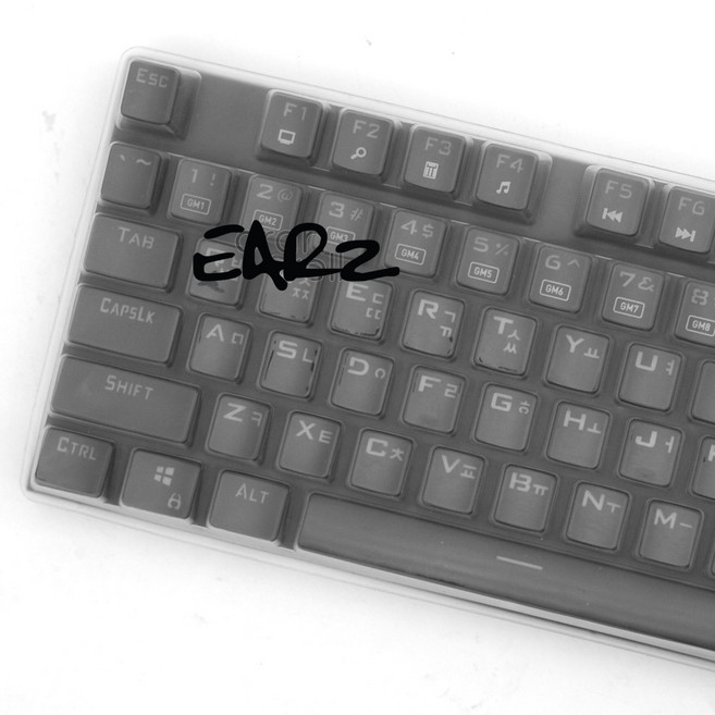 스틸시리즈 이어즈 스틸시리즈 Apex Pro 호환 키스킨 키보드 덮개 커버, 1개