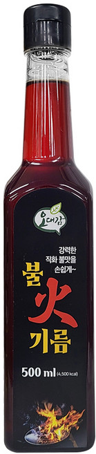오대감 불기름 500ml 불맛기름 화유, 1개