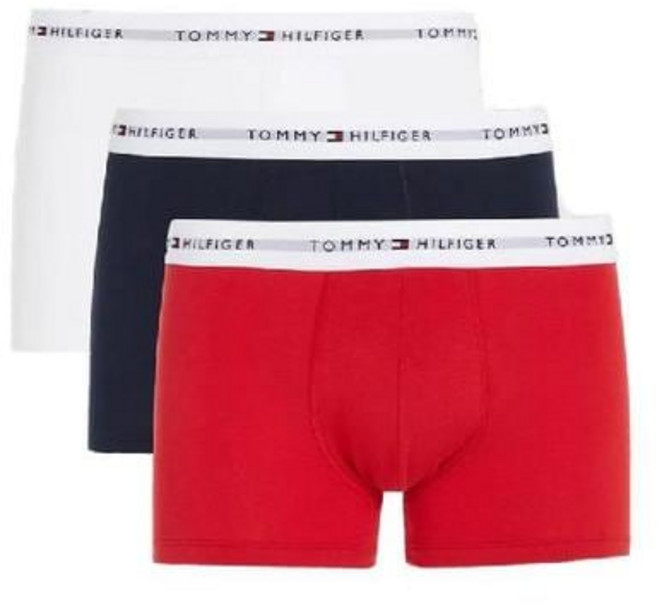 타미힐피거 26 SS 로고 웨이스트밴드 복서 브리프 3팩 세트 UM0UM027610UB