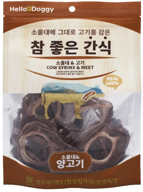 헬로도기 참좋은간식 소울대 양고기 80g 강아지 소울대 간식 개 껌, 양고기맛, 4개 - 쿠팡