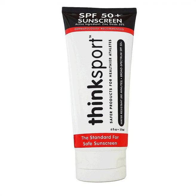 Thinksport 씽크스포츠 워터프루프 선스크린 선크림 선로션 SPF 50 6oz(177ml), 1개, 177ml - 쿠팡