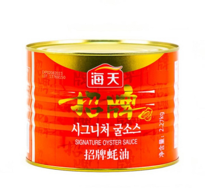 해천 시그니처 굴소스 캔, 2.27kg, 2개