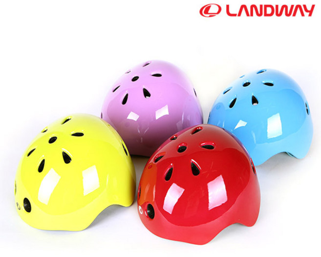 랜드웨이 MINI 미니 어반 헬멧 아동헬맷, 레드, 1개