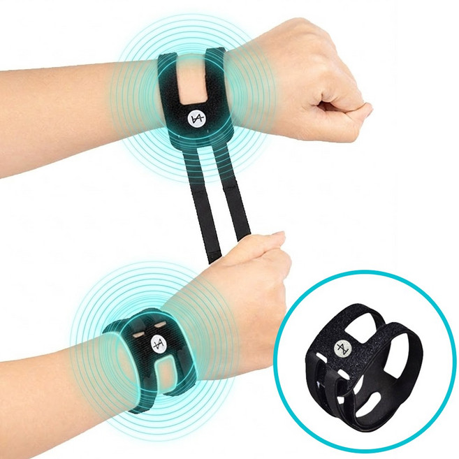 유큐어 손목보호대 TFCC 팔목 아대 임산부 손목 밴드 지지대 일자형 보호대, 2개