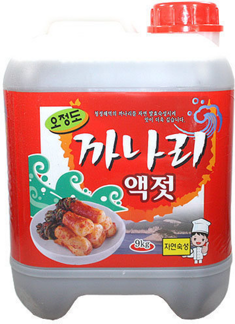 (무)오정도 까나리액젓, 1개, 9kg
