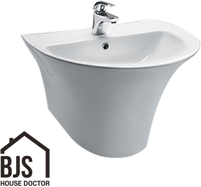 [반장들] 이누스 L933 원홀 일체형 반다리 세면대 전국방문설치 부속포함, 방문설치(시공비별도/안심번호해제)