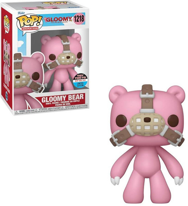 Funko Pop! Animation: Gloomy The Naughty Grizzly - 우울한 곰 #1218 NYCC 2022 장난감 도쿄 독점 274587, Funko Pop! Animation: Gloomy T