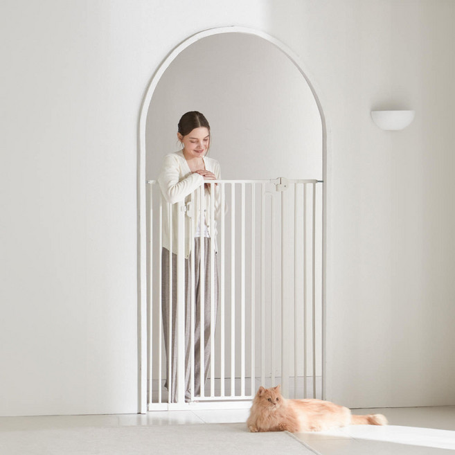 세이펫 1.2m 방묘문 고양이 안전문 대 중 소 사이즈 철제 방묘문, ,, 1개