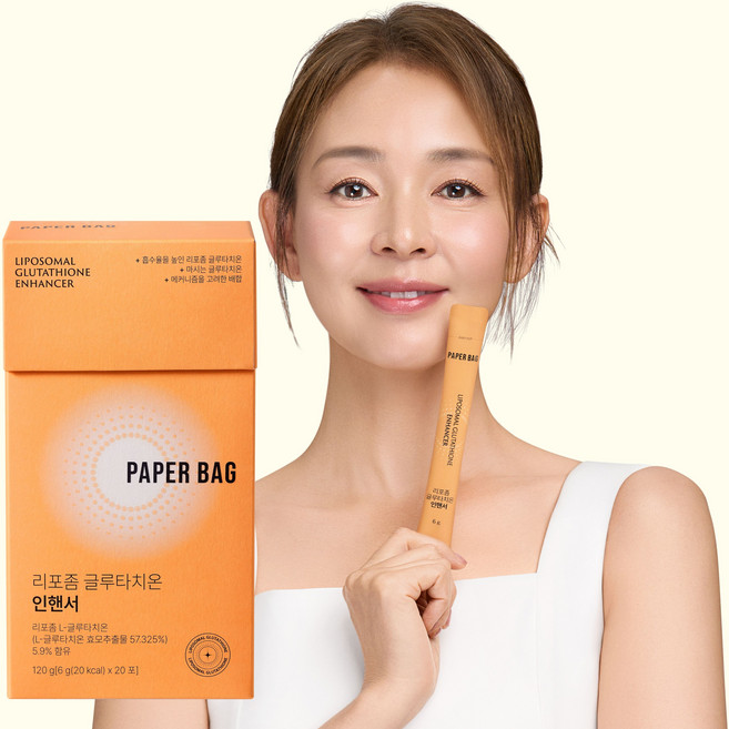 페이퍼백 인핸서 리포좀 글루타치온, 1박스, 120g