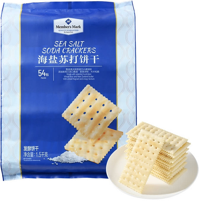 샘스클럽 스낵 바다소금 소다크래커 1.5kg, 1개