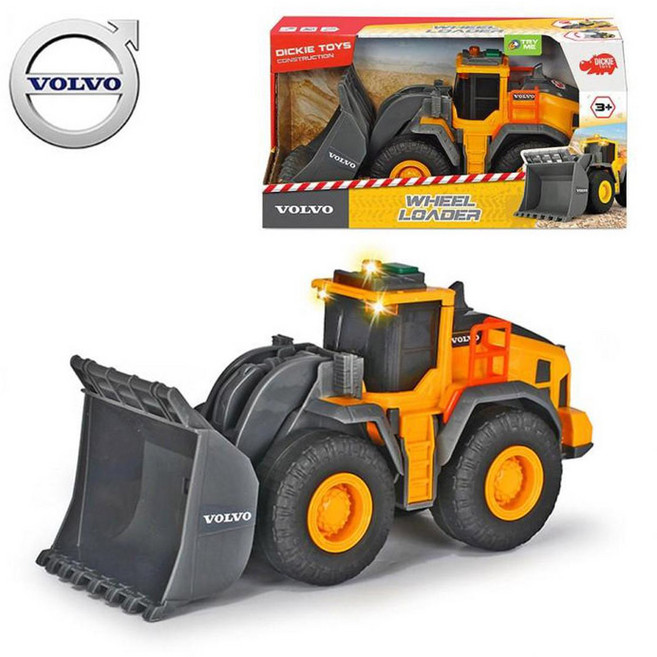 디키 볼보 23cm 불도저 라이트 사운드 중장비 완구 장난감