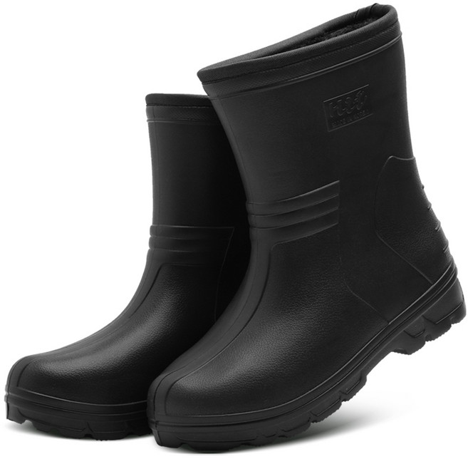 페이퍼플레인 겨울 주방화 쿠션 위생장화 털만능작업장화(일체형)