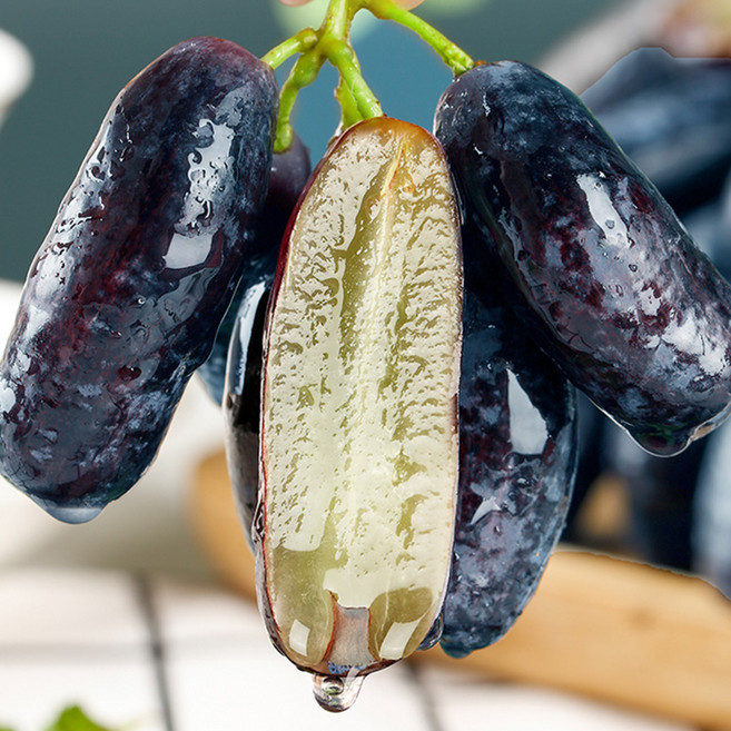 최고급특수품종 20brix 꿀범벅 사파이어포도, 1개, 1-500g