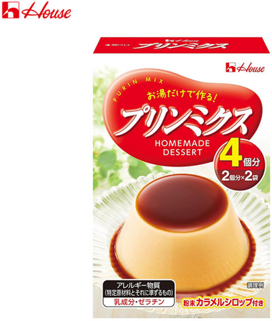 푸딩 믹스 77g 10팩입 푸딩 만들기 파우더 가루 분말, 2개, 74g