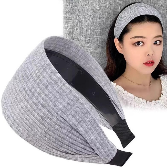 헤어밴드 2개 세트 귀안 아픈 여성 머리띠