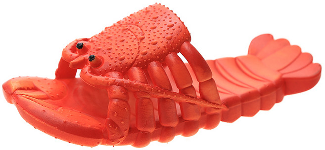튀는 랍스타 바닷가재 슬리퍼 워터파크 아쿠아 슈즈