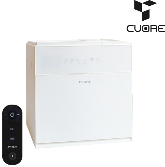 쿠오레 7L 기화식 고래 가습기 CHD-E15W 대용량 상부급수 대형 가정용 사무실 카페 거실, 단품, 단품