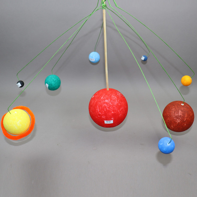 사이언쌤 태양계 모형 만들기 1인용 5인용, 칼라공태양계모형만들기 5인용, 1세트