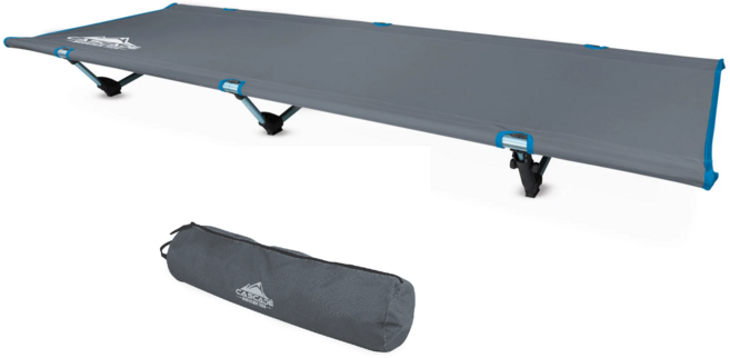 CASCADE MOUNTAIN TECH 露營行軍床, 灰