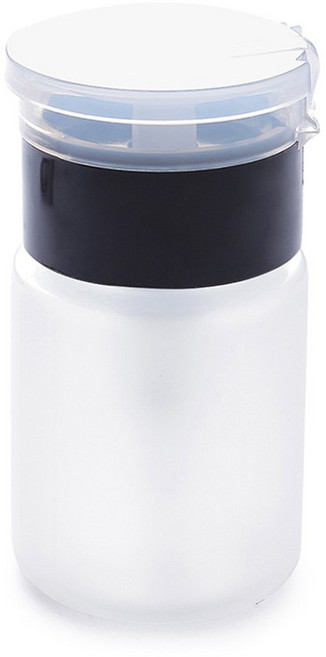 75ML 네일 아트 압력 용기 미니 디스펜서 리무버 액체 펌프 작은 보관, 1개