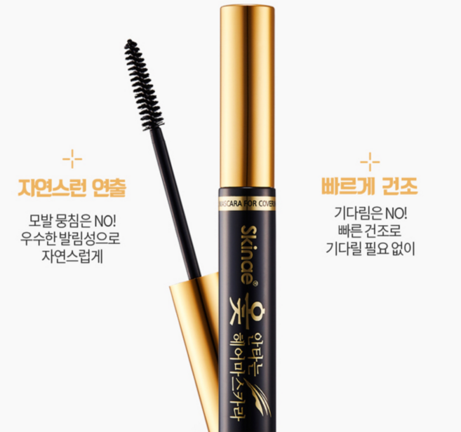 새치커버스틱 눈썹염색약 틴트 부분새치염색 마스카라, 염색약-검정, 1개