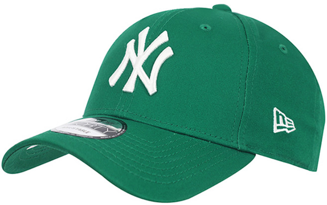 뉴에라 MLB League 볼캡 야구모자 Essential 9FORTY 뉴욕 양키스 카키-화이트 로고, 80636010:OSFM, 1개
