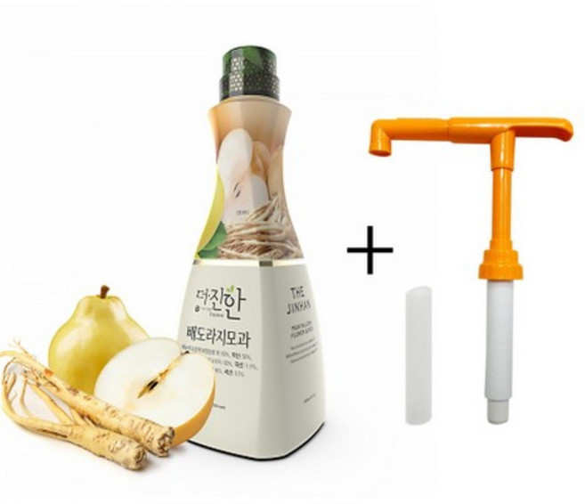 더진한 배도라지모과 농축액 1.5kg ＋펌프 세트, 1세트