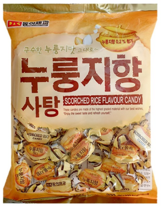 동아제과 누릉지향사탕 300g, 1개