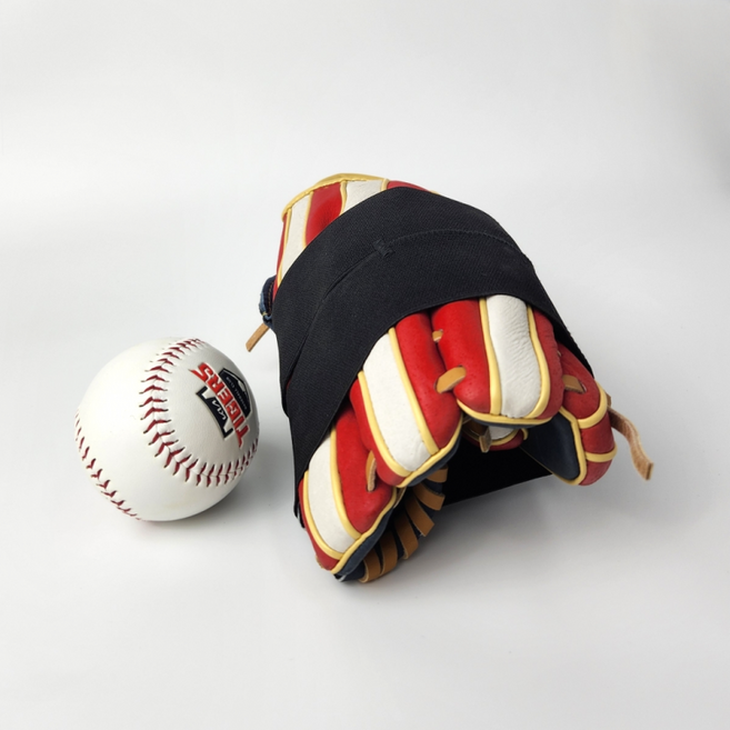 야구 글러브 길들이기용 탄성 고무 밴드 형태 유지 및 보정용 야구 장비, 글러브 길들이기 고무 밴드 야구 장비 편안한 착용감 2, 1개