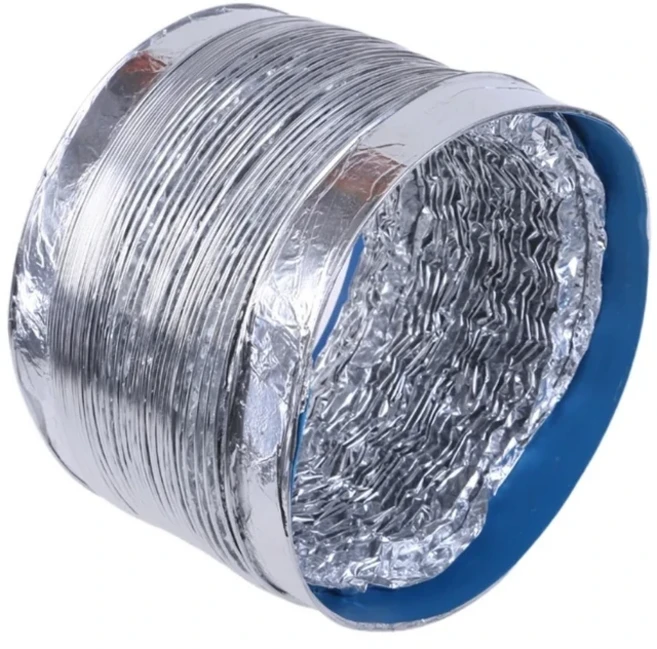 내열호스 알루미늄 건조기 벤트 튜브 호스 내화성 내열 환기 연기 파이프 배기 선풍기 1.5 m 3.0m 8 인치, 1) 1.5 m, 1개