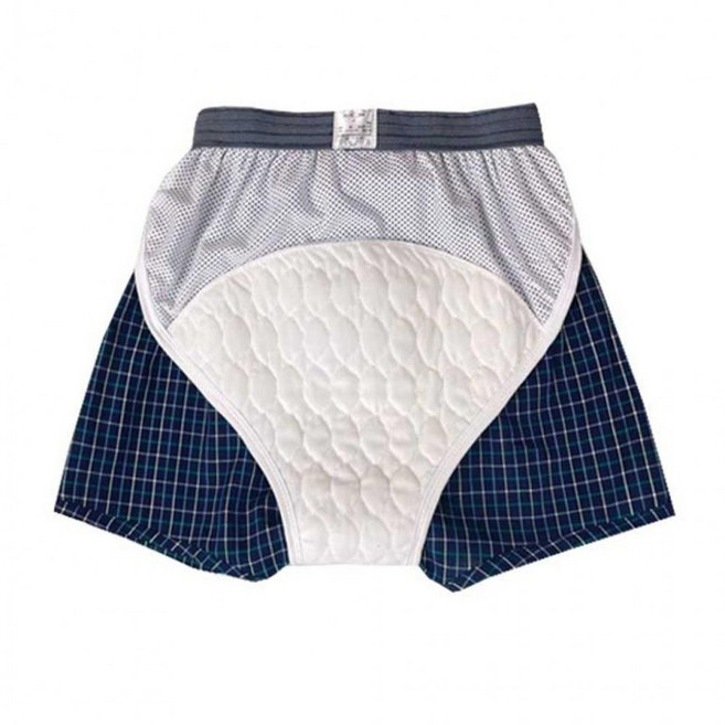 안심 남성 팬티 순면 남자 패드 요실금 방수 기저귀