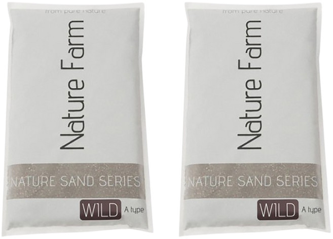 네이쳐샌드 와일드 A타입 수조 샌드, 2kg, 2개