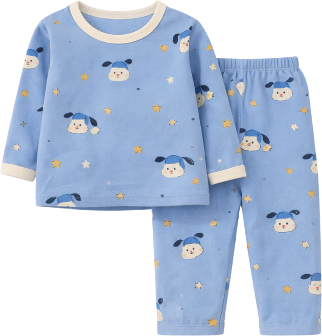 HO-OH 아동용 발열 실내복 기모 내의 9부 상하세트