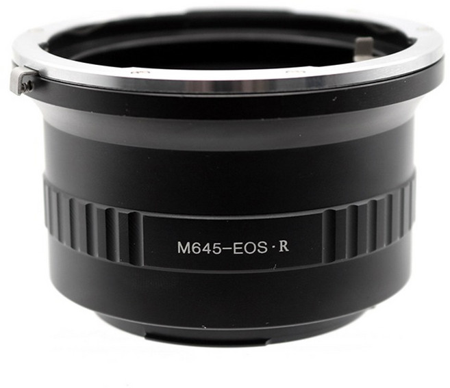 Lingo M645-EOS R _ MAMIYA645 Lens - Canon EOS R Body 변환어뎁터, 1개
