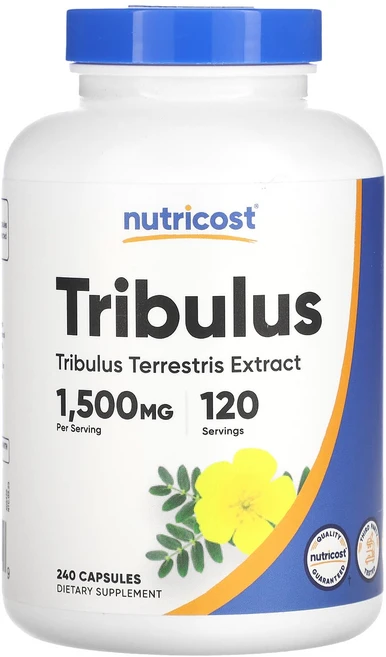 특별한효과 Nutricost 트리뷸러스 캡슐 240정(캡슐 1정당 750mg) 곧일시품절됩니다, Nutricost트리뷸러스캡슐240정캡슐1정당750mg, 1개, 240정 - 쿠팡