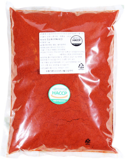 글로리푸드 국산 THE건강한 교동짬뽕용 고춧가루, 1개, 5kg