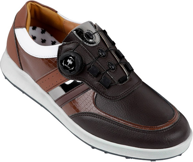 로카버 밀러 골프화 오솔라이트 다이얼 남성용 브라운 280