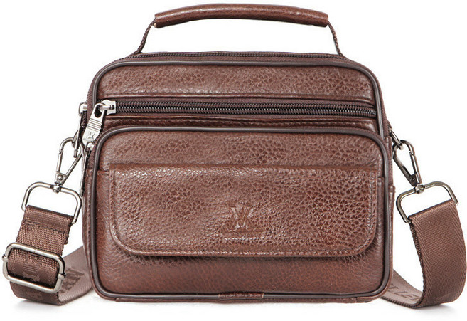 밀레바노 남성 소형 가죽가방 크로스백 MV-7507 캐주얼 데일리 숄더백