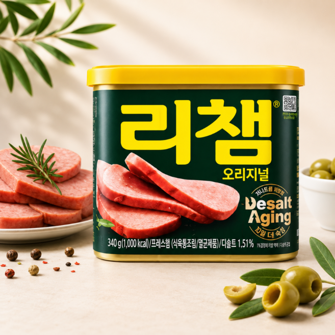 동원 리챔 오리지널 340g 6캔, 6개