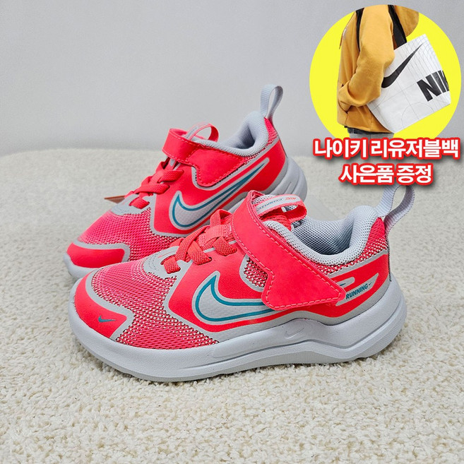 나이키 베이비 슈즈 가벼운 찍찍이 운동화 걸음마 쿠션좋은 신발 리유저블백증정