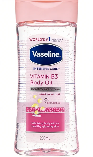 Vaseline Vitamin Body Oil 젤오일 로즈 브라이트닝 바디젤 오일의 은은한 향, 1개, 200ml - 쿠팡