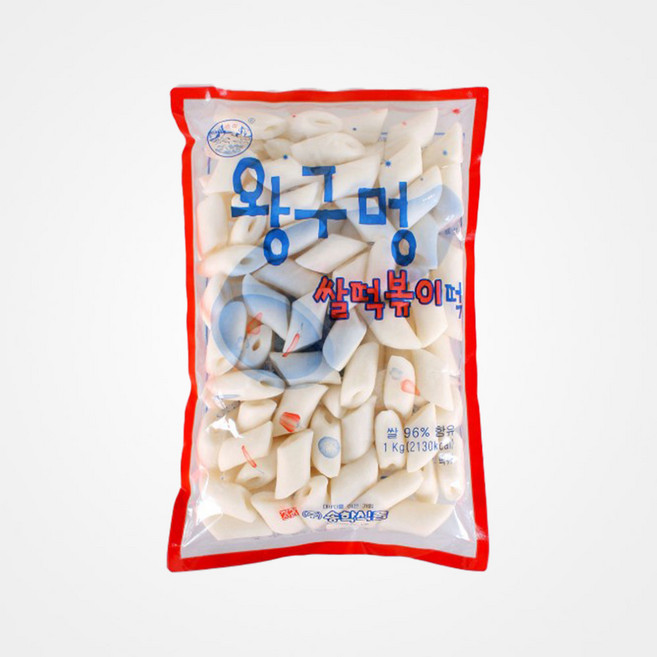 송학 왕구멍 쌀떡볶이 1kg (약7인분) X 10개입 BOX, 10개