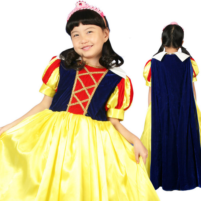 CW17 아동 공주 의상 할로윈 여자아이 드레스