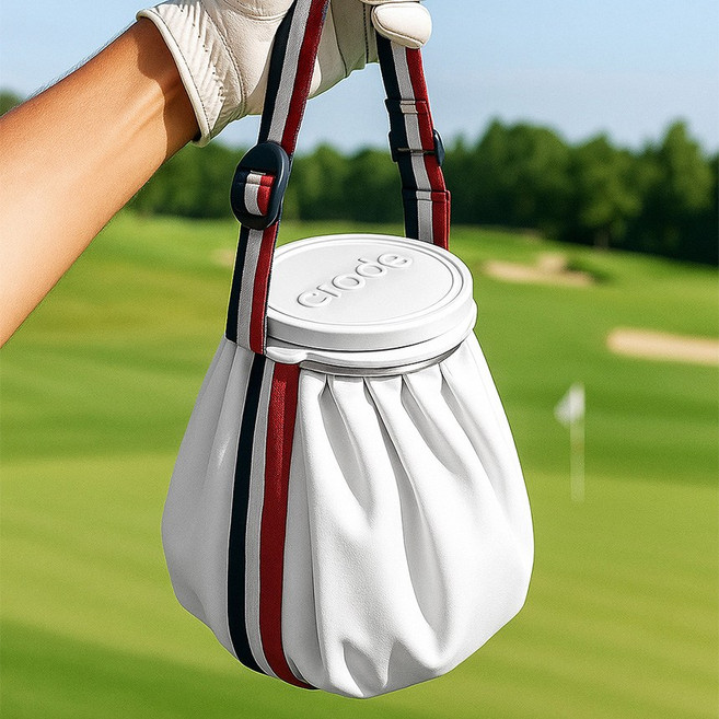 크로드 골프 얼음주머니 특대형 2L 초대용량 아이스팩 찜질팩 클래식화이트, 1개