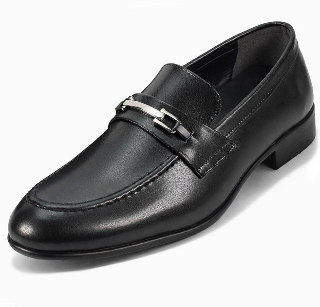 젠틀러슈 남성 캐주얼 구두 슬립온 발등장식 천연소가죽 남성로퍼 남자 쿠션 구두 빅사이즈 285mm 290mm