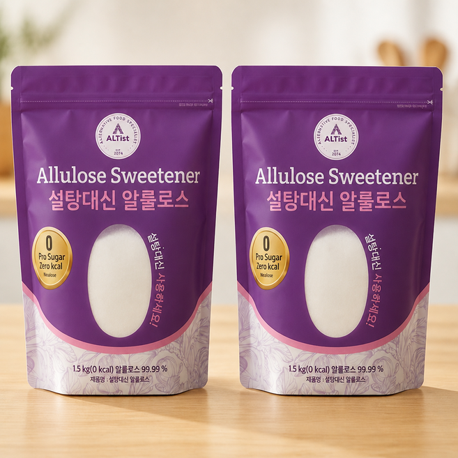 코스트코 Altist 알티스트 설탕대신 알룰로스, 1.5kg, 2개